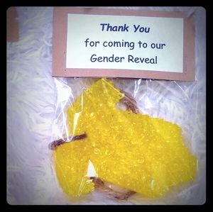 Baby shower car air fresheners set of 3